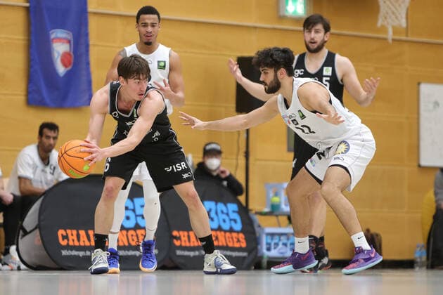 ProB Basketball Liga ART Giants Duesseldorf gegen WWU Baskets Muenster, 06.02.2021 Spielszene ProB Basketball Liga ART Giants Duesseldorf gegen WWU Baskets Muenster, 06.02.2021 Copyright: xBEAUTIFULxSPORTS KennyxBeelex