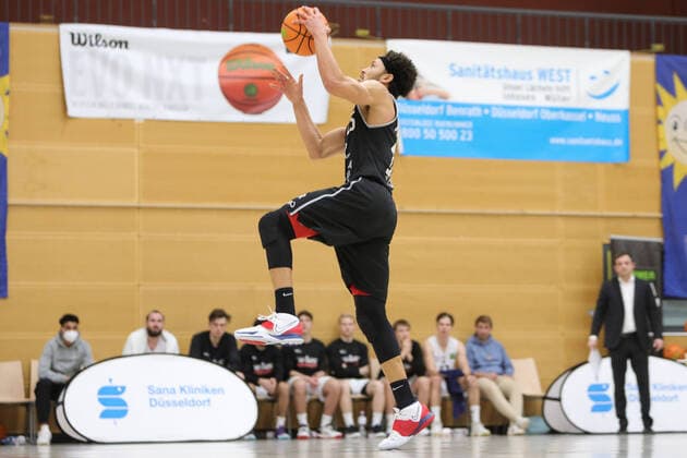 ProB Basketball Liga ART Giants Duesseldorf gegen WWU Baskets Muenster, 06.02.2021 Marck Coffin ProB Basketball Liga ART Giants Duesseldorf gegen WWU Baskets Muenster, 06.02.2021 Copyright: xBEAUTIFULxSPORTS KennyxBeelex