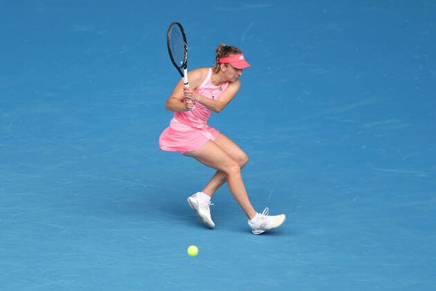 Elise Mertens, BEL, during 2021 Melbourne Summer Series (AO pre-tournaments) in Melbourne, 07 02 2021; -