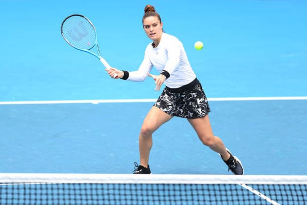 Maria Sakkari, GRE, during 2021 Melbourne Summer Series (AO pre-tournaments) in Melbourne, 07 02 2021; -
