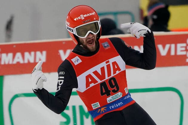 Bilder des Jahres 2021, Sport 02 Februar Sport Themen der Woche KW05 Sport Bilder des Tages 07.02.2021 KLINGENTHAL PUCHAR SWIATA W SKOKACH NARCIARSKICH, KONKURS INDYWIDUALNY FIS Ski jumping, Skispringen, Ski, nordisch WORLD CUP COMPETITION , MEN LARGE HILL INDIVIDUAL n z. MARKUS EISENBICHLER FOT: TOMASZ MARKOWSKI NEWSPIX --- Newspix.pl  20210207TOM43