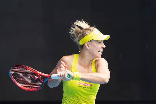 Angelique Kerber (GER) Tennis - Australian Open 2021 - Grand Slam - Melbourne Park - Melbourne - Victoria - Australia - 8 February 2021. Copyright: xHasenkopfx