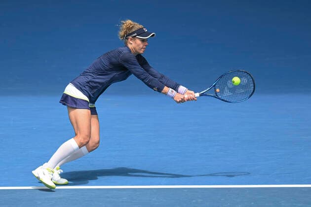 Laura Siegemund (GER) Tennis - Australian Open 2021 - Grand Slam - Melbourne Park - Melbourne - Victoria - Australia - 8 February 2021. Copyright: xHasenkopfx