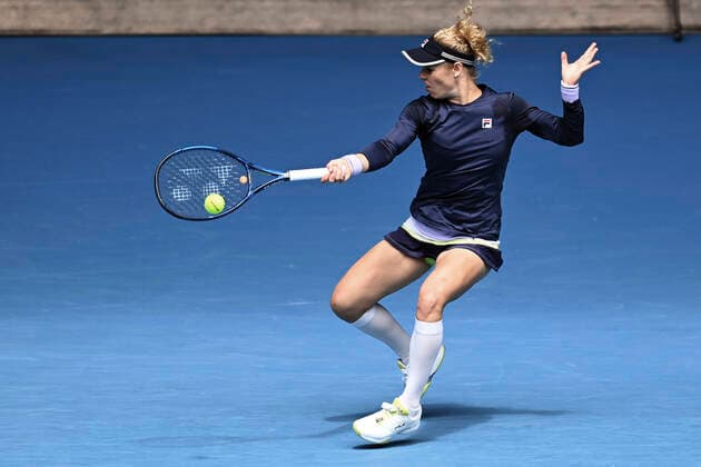 Laura Siegemund (GER) Tennis - Australian Open 2021 - Grand Slam - Melbourne Park - Melbourne - Victoria - Australia - 8 February 2021. Copyright: xHasenkopfx
