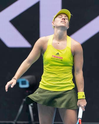 Angelique Kerber (GER) reagiert veraergert,Aerger, enttaeuscht,Enttaeuschung,Emotion Copyright: xHasenkopfx