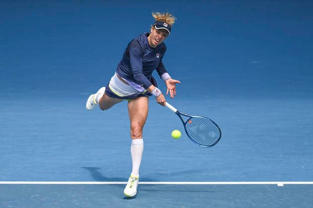 Laura Siegemund (GER) Tennis - Australian Open 2021 - Grand Slam - Melbourne Park - Melbourne - Victoria - Australia - 8 February 2021. Copyright: xHasenkopfx