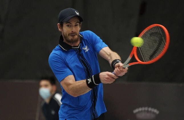Tennis Biella Challenger 1, Andy Murray, February 9, 2021. Ph Felice Calabro Photogramma Editorial Usage Only  Copyright: xFelicexCalabro x xIPAx