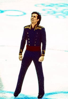OLYMPIC LEGENDS: Brian Boitano 1988 Olympic Winter games, Winterspiele,Spiele, Summer games Figure skating, Eiskunstlauf Brian Boitano (USA) gold medal winner competing in the Men s Figure Skating Free Skate at the 1988 Olympic Winter Games. Calgary Olympic Saddledome Alberta Canada Copyright: xStevenxExxSutton DUOMO PCNx OL8802_FS037