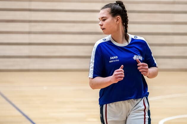 Maria Neumann (xx, GISA Lions SV Halle) GISA Lions SV Halle Training Basketball - 1. Bundesliga - ERDGAS Sportarena Halle (Saale) 10.02.2021 Foto: Holger John Halle Sachsen-Anhalt Deutschland ERDGAS Sportarena Halle Saale