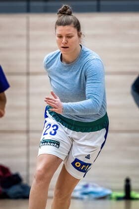 Klaudia Grudzien (23, GISA Lions SV Halle) GISA Lions SV Halle Training Basketball - 1. Bundesliga - ERDGAS Sportarena Halle (Saale) 10.02.2021 Foto: Holger John Halle Sachsen-Anhalt Deutschland ERDGAS Sportarena Halle Saale