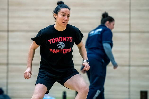 Eilidh Simpson (41, GISA Lions SV Halle) GISA Lions SV Halle Training Basketball - 1. Bundesliga - ERDGAS Sportarena Halle (Saale) 10.02.2021 Foto: Holger John Halle Sachsen-Anhalt Deutschland ERDGAS Sportarena Halle Saale