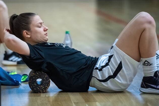 Laura Schinkel (07, GISA Lions SV Halle) GISA Lions SV Halle Training Basketball - 1. Bundesliga - ERDGAS Sportarena Halle (Saale) 10.02.2021 Foto: Holger John Halle Sachsen-Anhalt Deutschland ERDGAS Sportarena Halle Saale