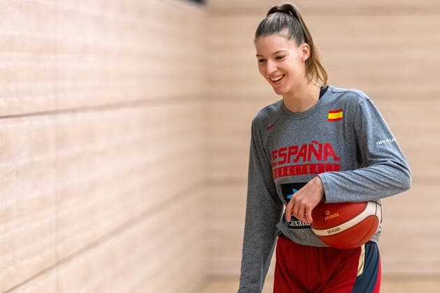 Meret Kleine-Beek (19, GISA Lions SV Halle) GISA Lions SV Halle Training Basketball - 1. Bundesliga - ERDGAS Sportarena Halle (Saale) 10.02.2021 Foto: Holger John Sachsen-Anhalt Deutschland ERDGAS Sportarena Halle Saale