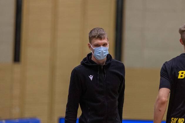 Elias Valtonen (Tigers Tübingen, 19)¨¨¨Tigers Tübingen vs. MLP Academics Heidelberg, 2. Basketball, Bundesliga, Pro A, Barmer 2 Basketball, Spieltag 22, Spielzeit 2020 2021, 10.02.2021, ¨¨ Tigers Tübingen - MLP Academics Heidelberg, Basketball, 2. Bundesliga, Barmer 2 Basketball, Spieltag 22, Spielzeit 2020 2021, 10.02.2021 Rottenburg am Neckar Copyright: xNinaxSander xEibnerxPressefotoxIx EP_NSR
