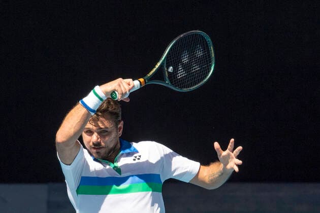 Stan Wawrinka (SUI) Australian Open 2021 - Melbourne Park - Melbourne - Victoria - Australia - 10 02 2021. Copyright: xJuergenxHasenkopfx