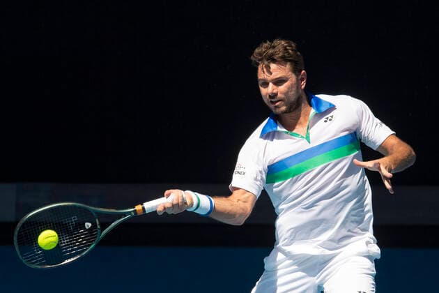 Stan Wawrinka (SUI) Australian Open 2021 - Melbourne Park - Melbourne - Victoria - Australia - 10 02 2021. Copyright: xJuergenxHasenkopfx