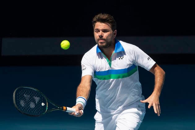 Stan Wawrinka (SUI) Australian Open 2021 - Melbourne Park - Melbourne - Victoria - Australia - 10 02 2021. Copyright: xJuergenxHasenkopfx