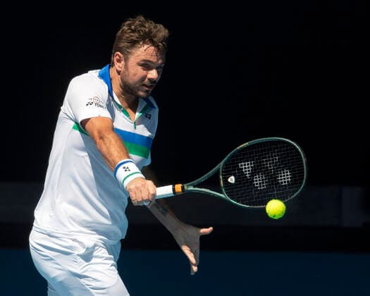 Stan Wawrinka (SUI) Australian Open 2021 - Melbourne Park - Melbourne - Victoria - Australia - 10 02 2021. Copyright: xJuergenxHasenkopfx