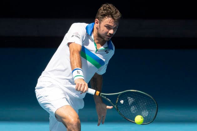 Stan Wawrinka (SUI) Australian Open 2021 - Melbourne Park - Melbourne - Victoria - Australia - 10 02 2021. Copyright: xJuergenxHasenkopfx