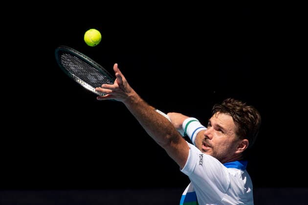 Stan Wawrinka (SUI) Australian Open 2021 - Melbourne Park - Melbourne - Victoria - Australia - 10 02 2021. Copyright: xJuergenxHasenkopfx