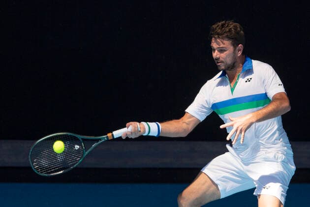 Stan Wawrinka (SUI) Australian Open 2021 - Melbourne Park - Melbourne - Victoria - Australia - 10 02 2021. Copyright: xJuergenxHasenkopfx