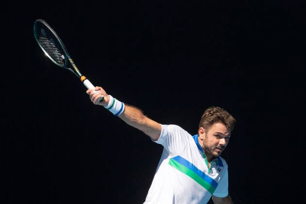 Stan Wawrinka (SUI) Australian Open 2021 - Melbourne Park - Melbourne - Victoria - Australia - 10 02 2021. Copyright: xJuergenxHasenkopfx