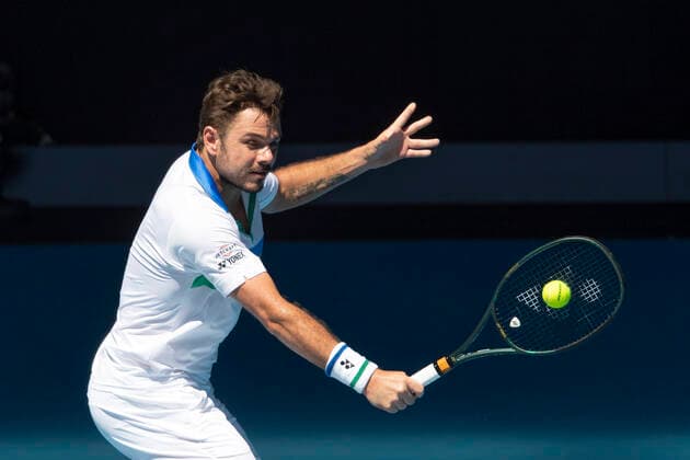 Stan Wawrinka (SUI) Australian Open 2021 - Melbourne Park - Melbourne - Victoria - Australia - 10 02 2021. Copyright: xJuergenxHasenkopfx