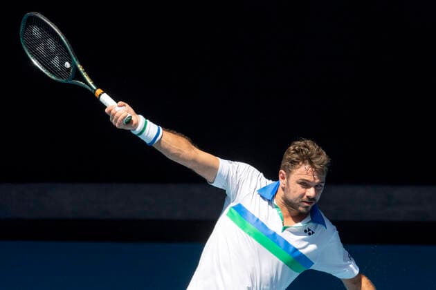 Stan Wawrinka (SUI) Australian Open 2021 - Melbourne Park - Melbourne - Victoria - Australia - 10 02 2021. Copyright: xJuergenxHasenkopfx