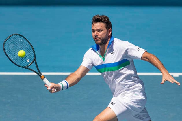 Stan Wawrinka (SUI) Australian Open 2021 - Melbourne Park - Melbourne - Victoria - Australia - 10 02 2021. Copyright: xJuergenxHasenkopfx