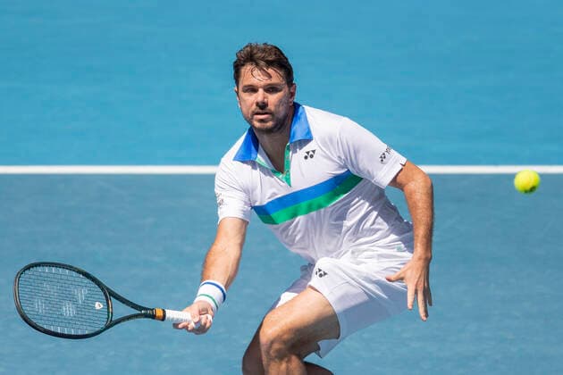 Stan Wawrinka (SUI) Australian Open 2021 - Melbourne Park - Melbourne - Victoria - Australia - 10 02 2021. Copyright: xJuergenxHasenkopfx