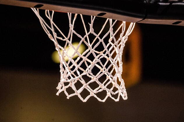 Feature: Basketballkorb 1. BASKETBALL Bundesliga: MHP Riesen Ludwigsburg - Basketball Loewen Braunschweig am 10.02.2021 in Ludwigsburg (MHPArena), Baden-Wuerttemberg, Deutschland beim Spiel in der Basketball Bundesliga, MHP Riesen Ludwigsburg - Basketball Loewen Braunschweig. Ludwigsburg. 10.02.21 Basketball , 10.02.2021, Ludwigsburg (Deutschland)