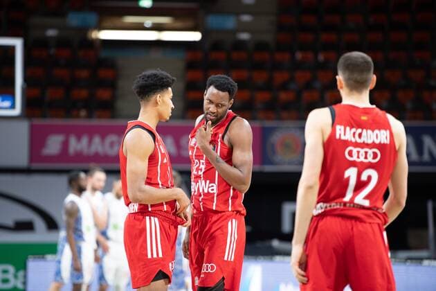 JaJuan Johnson 25 (FC Bayern), FC Bayern Basketball vs. Fraport Skyliners, BBL, 12.02.2021 Muenchen Bayern Deutschland