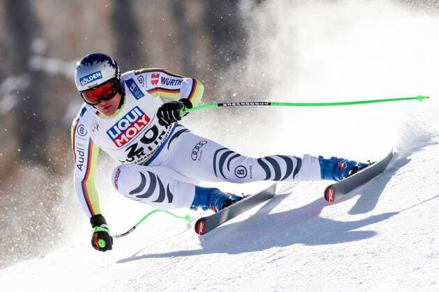 Bilder des Jahres 2021, Sport 02 Februar Sport Themen der Woche KW06 ALPINE SKIING - FIS World Ski Championships Cortina D Ampezzo CORTINA D AMPEZZO,ITALY,13.FEB.21 - ALPINE SKIING - FIS Alpine World Ski Championships, downhill, training, men. Image shows Thomas Dressen (GER). GEPAxpictures xPatrickxSteiner