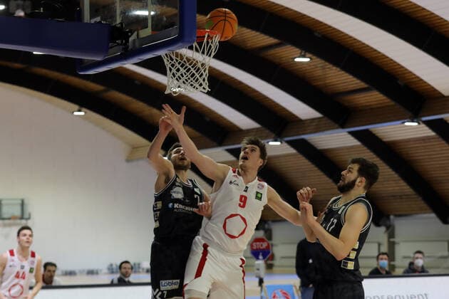 Rheinstars Köln - Iserlohn Kangaroos Basketball Pro B Köln Deutschland 13.02.2021 Florian Wendeler (Rheinstars Köln)