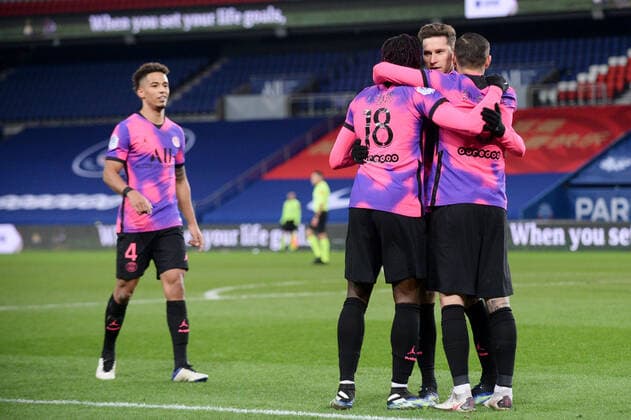 JOIE - FAIR PLAY - 23 JULIAN DRAXLER (PSG) FOOTBALL : Paris SG vs Nice - Ligue 1 Uber Eats - 13 02 2021 FEP Panoramic 