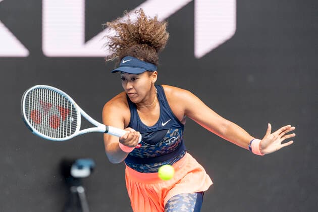 Naomi Osaka (JPN) Australian Open 2021 - Melbourne Park - Melbourne - Victoria - Australia - 14 02 2021. Copyright: xJuergenxHasenkopfx