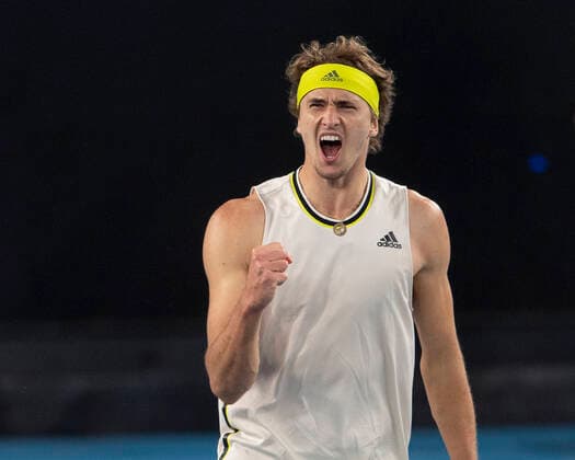Alexander Zverev macht die Faust und jubelt,Jubel,Freude,Emotion Copyright: xJuergenxHasenkopfx