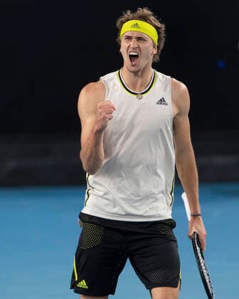 Alexander Zverev macht die Faust und jubelt,Jubel,Freude,Emotion Copyright: xJuergenxHasenkopfx