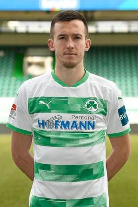17.02.2021 - SpVgg Spielvereinigung Greuther Fürth ( Kleeblatt ) - Saison 2020 2021 - Fototermin Porträttermin - - Marijan Cavar (8, SpVgg Greuther Fürth ) - Einzelbild Einzelfoto Portrait Porträt Kopfbild