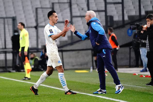 FOOTBALL : Olympique de Marseille vs OGC Nice - Ligue 1 Uber Eats - Marseille - 17 02 2021 NorbertScanella PanoramiC 