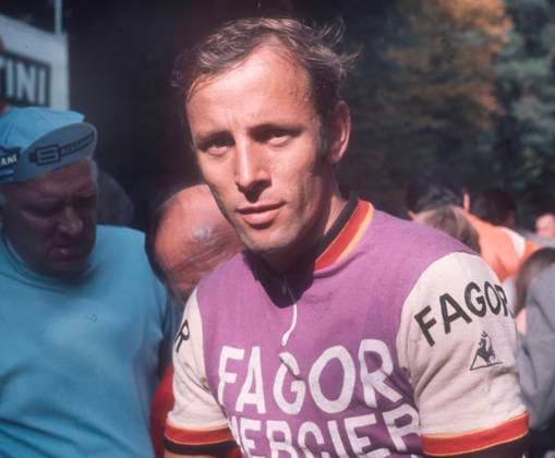 Archivbilder der Woche SPORT KW07 Profi Zeitfahren in Baden-Baden am 26.09.1971. Rolf Wolfshohl (Deutschland Team Fagor Mercier) im Portrait.