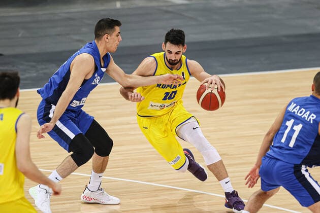 19.02.2021 GLIWICE, GLIWICE ARENA¨KOSZYKOWKA (BASKETBALL) , KWALIFIKACJE MISTRZOSTW EUROPY FIBA EUROBASKET 2021 ( European Championship, EM, Europameisterschaft QUALIFICATION FIBA EUROBASKET 2021 BANKA GLIWICE ( BUBBLE GLIWICE ¨MECZ RUMUNIA - IZRAEL ( GAME ROMANIA ISRAEL )¨NZ NOAM SHIMON DOVRAT, NICOLAE NICOLESCU¨FOTO LUKASZ GROCHALA CYFRASPORT NEWSPIX.PL --- Newspix.pl  20210219CSLG0020