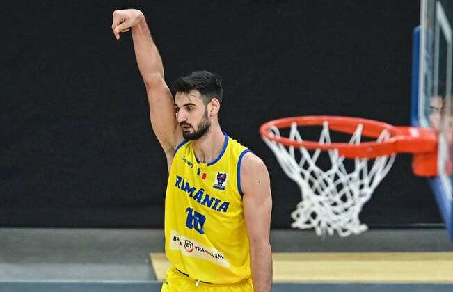 2021.02.19 Gliwice Koszykowka Mezczyzn Kwalifikacje Mistrzostw Europy FIBA EuroBasket 2022 Rumunia - Izrael N z Emocje reakcja Nicolae Nicolescu Foto Lukasz Sobala PressFocus 2021.02.19 Gliwice Basketball Men s FIBA EuroBasket 2022 Qualifiers Romania - Israel Emocje reakcja Nicolae Nicolescu Credit: Lukasz Sobala PressFocus NEWSPIX.PL --- Newspix.pl  20210219PF_LS152