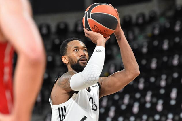 David Lighty (asvel) BASKETBALL : LDLC ASVEL vs Bayern Munich - Euroleague - 19 02 2021 FredericChambert Panoramic 