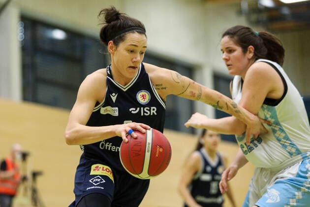 Capitol Bascats Duesseldorf gegen Eintracht Braunschweig LionPride, 20.02.2021 Stefanie Grigoleit ( 3); Capitol Bascats Duesseldorf gegen Eintracht Braunschweig LionPride am 20.02.2021, Duesseldorf. Copyright: xBEAUTIFULxSPORTS KennyxBeelex
