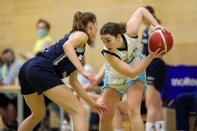 Capitol Bascats Duesseldorf gegen Eintracht Braunschweig LionPride, 20.02.2021 Iva Banozic ( 11, Capitol Bascats Duesseldorf); Capitol Bascats Duesseldorf gegen Eintracht Braunschweig LionPride am 20.02.2021, Duesseldorf. Copyright: xBEAUTIFULxSPORTS KennyxBeelex