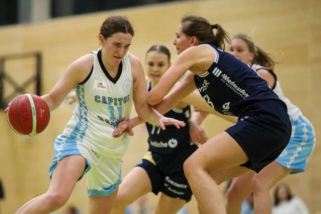 Capitol Bascats Duesseldorf gegen Eintracht Braunschweig LionPride, 20.02.2021 Iva Banozic ( 11, Capitol Bascats Duesseldorf); Capitol Bascats Duesseldorf gegen Eintracht Braunschweig LionPride am 20.02.2021, Duesseldorf. Copyright: xBEAUTIFULxSPORTS KennyxBeelex