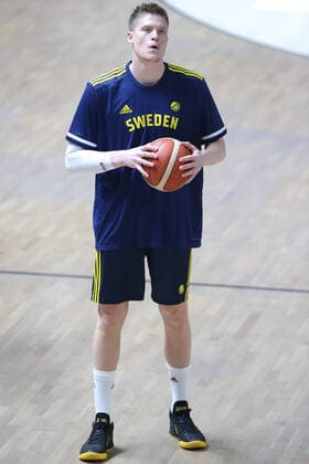 210220 Jonas Jerebko of Sweden FIBA Eurobasket Qualifiers Group D between Turkey and Sweden on February 20 , 2021 in Istanbul. Copyright: Seskim BB210220ZH055