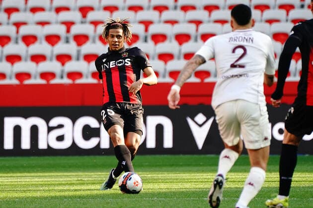 Jean Clair Todibo (OGC Nice) FOOTBALL : OGC Nice vs FC Metz - Ligue 1 Uber Eats - Nice - 21 02 2021 NorbertScanella PanoramiC 