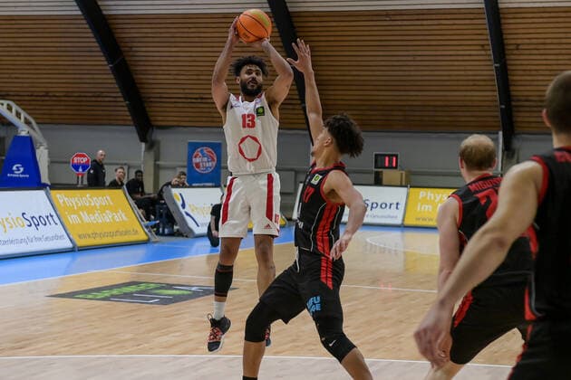 Barmer 2. Basketball Bundesliga ProB, Rheinstars Koeln vs. ETV Hamburg, 21.02.2021 Marco Solese Porcher Jimenez (RheinStars Koeln 13), Barmer 2. Basketball Bundesliga ProB, Rheinstars Koeln vs. ETV Hamburg am 21.02.2021 in der Basketball Campus Koeln in Koeln (Nordrhein-Westfalen) Copyright: xBEAUTIFULxSPORTS Mueller-Laschetx